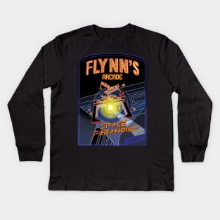 Flynn's Arcade - Home of Space Paranoids Kids Long Sleeve T-Shirt